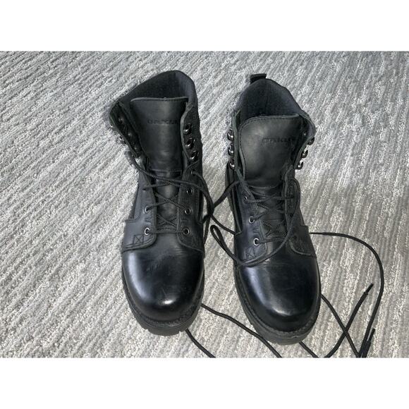 MEN'S OAKLEY GATLING SIX BLACK LEATHER TACTICAL BOOTS Sz 9.5 New With Box - Picture 1 of 9